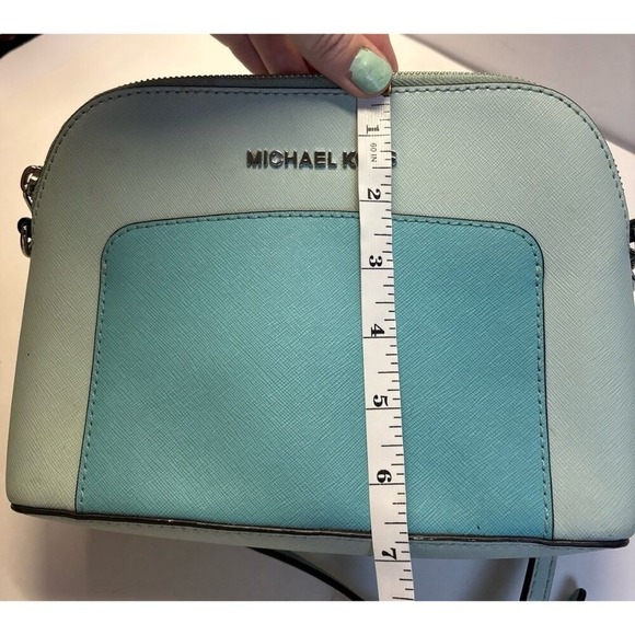 Michael Kors Cindy Blue Crossbody Bag (9x6) - Picture 13 of 13